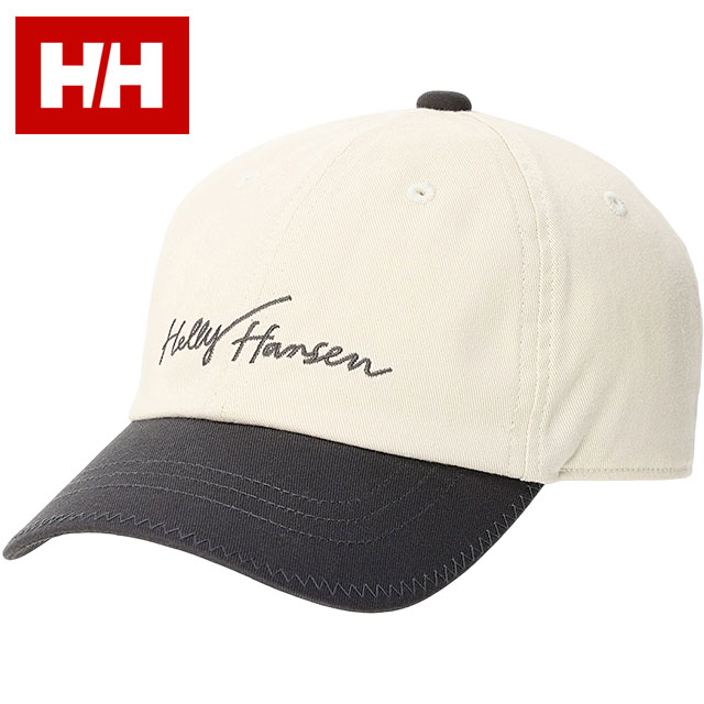 【10/25限定 最大P29倍】ヘリーハンセン HELLY HANSEN ロゴ セイル キャップ [HC92430 FW26] Logo Sail Cap メンズ・レディース ユニセックス 帽子 アウトドア カジュアル UV対策 ホワイト系 アイボリー/ブラックグレー 正規取扱店 mischief-10107169 mischief シューズ&アパレル パッケージ画像
