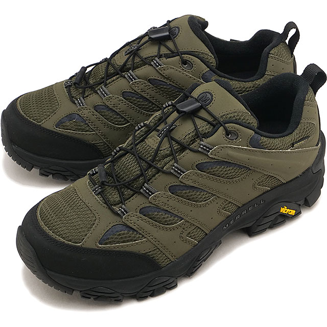 メレル MERRELL スニーカー モアブ3 シンセティック アイス ウォータープルーフ [J00005430W FW26] U MOAB 3 SYNTHETIC ICE WP メンズ・レディース ユニセックス 防水 スノーブーツ 全天候型シューズ アウトドア カーキグリーン DARK-MOSS 正規取扱店