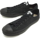 コンバース キャンバス オールスター ローカット CONVERSE CANVAS ALL STAR OX ブラックモノクローム 靴 [32160327]【e】