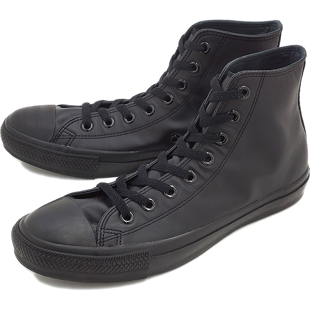 【在庫限り】コンバース レザー オールスター ハイカット CONVERSE LEA ALL STAR HI ブラックモノクローム 靴 32044997 【e】【ts】