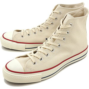 【6/13限定！楽天カードで13倍】【国産モデル】コンバース キャンバス オールスター J ハイカット CONVERSE CANVAS ALL STAR J HI ナチュラルホワイト 靴 [32068430]【e】