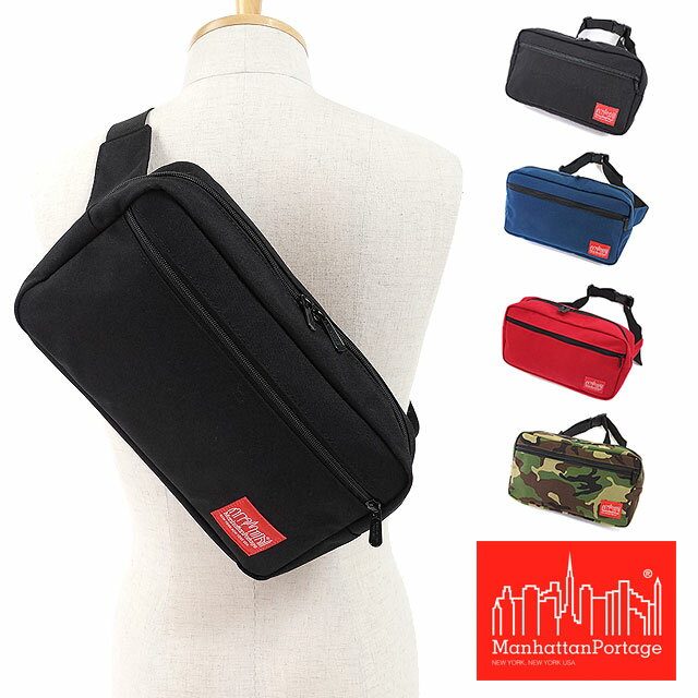 【楽天カードで最大22倍】マンハッタンポーテージ Manhattan Portage メンズ・レディース マンハッタン バッグ Aero Waist Bag エアロウエストバッグ [MP1109]