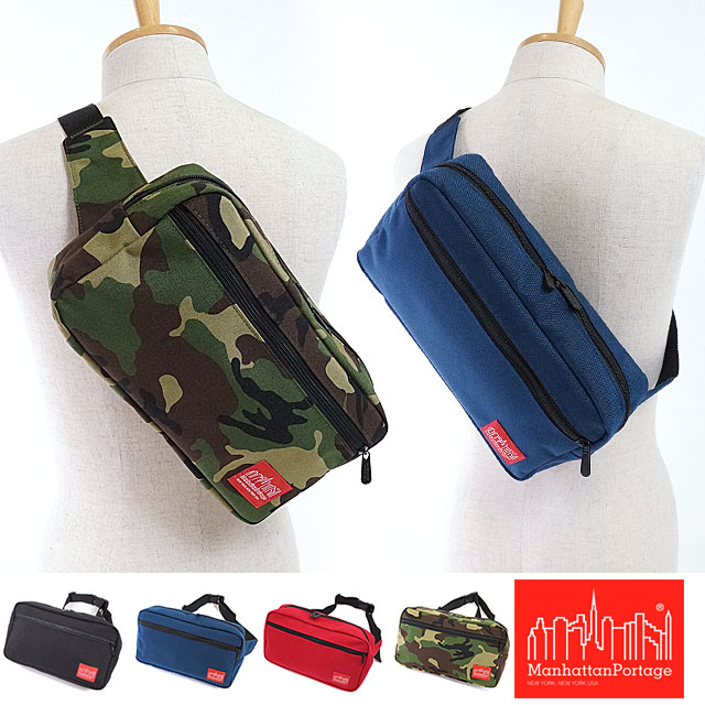 【楽天カードで最大22倍】マンハッタンポーテージ Manhattan Portage メンズ・レディース マンハッタン バッグ Aero Waist Bag エアロウエストバッグ [MP1109]