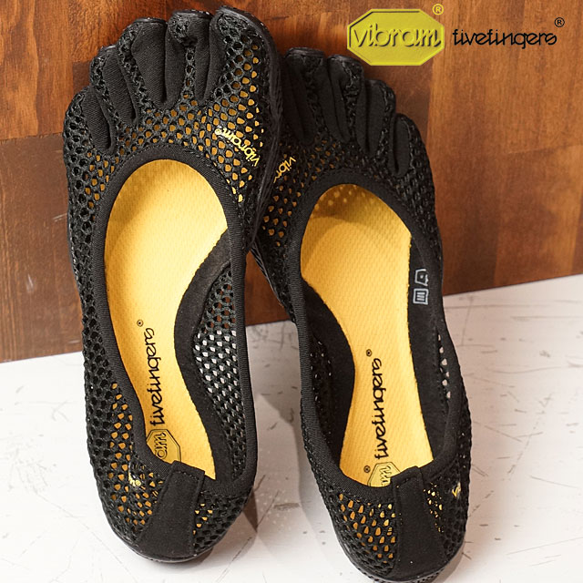 【8/30限定！楽天カードで最大16倍】Vibram FiveFingers ビブラムファイブフィンガーズ レディース WMNS VI-B BLACK ビブラム ファイブフィンガーズ 5本指シューズ ベアフット 靴 [14W2703]