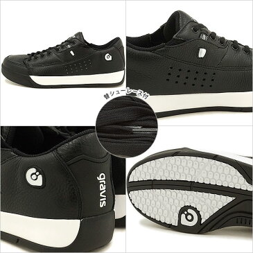 【即納】gravis グラビス メンズ レディース Tarmac DLX ターマック デラックス BLACK/WHITE　靴 （1000 SS17）【コンビニ受取対応商品】