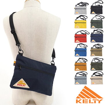 KELTY ケルティ サコッシュ VINTAGE FLAT POUCH SM ビンテージ・フラット ポーチ SM ショルダー [2592214 SS18]【メール便可】【メール便送料無料】