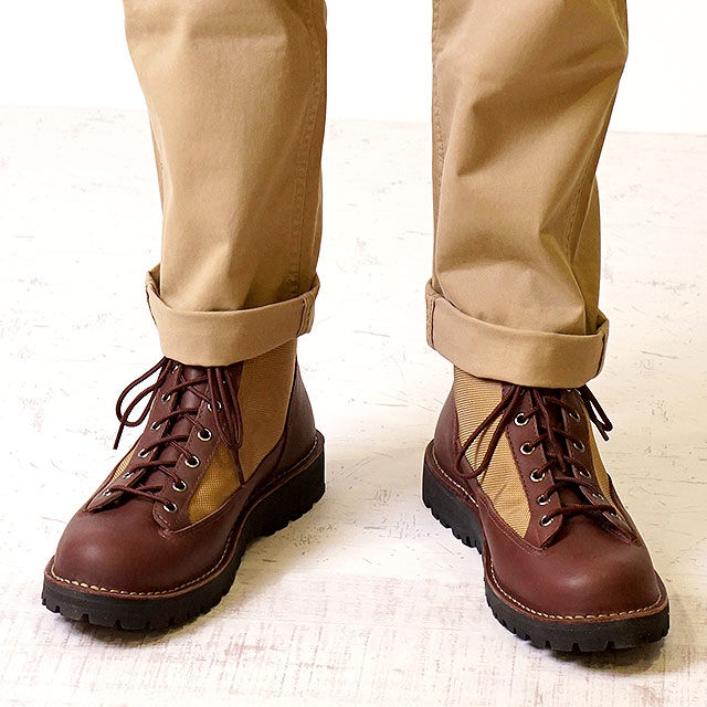 【9/1限定！楽天カードで7倍】Danner ダナー マウンテンブーツ メンズ DANNER FIELD ダナー フィールド DARK BROWN/BEIGE 靴 [D121003 SS18]