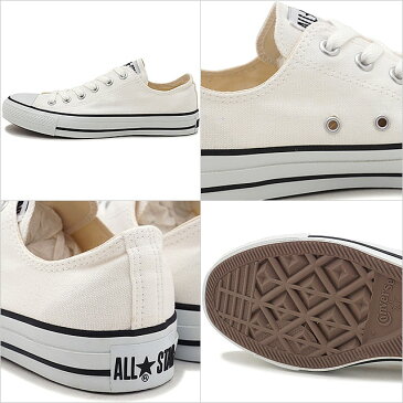 【5/1限定！楽天カード＆エントリー19倍】CONVERSE コンバース ALL STAR COLORS OX オールスター カラーズ ローカット 白黒 [32860660 1CJ606] スニーカー メンズ・レディース ホワイト/ブラック【e】