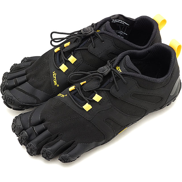 5/18ϳŷɡȥ꡼Ǻ12ܡۥӥ֥ե֥ե󥬡 Vibram FiveFingers ǥ Vȥ쥤2.0 W V-Trail 2.0 5ܻ ȥ쥤˥󥰥塼 ȥ Black/Yellow ֥å [19W7601 SS19]