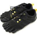 【5/10は楽天カード＆エントリーで最大18倍】ビブラムファイブフィンガーズ Vibram FiveFingers レディース Vトレイル2.0 W V-Trail 2.0 5本指 トレイルランニングシューズ トレラン Black/Yellow ブラック系 19W7601 SS19