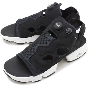 【エントリー不要！楽天カードで8倍】リーボック クラシック Reebok CLASSIC インスタ ポンプフューリー サンダル INSTAPUMP FURY SANDAL メンズ・レディース スニーカー 靴 ブラック/ホワイト/シルバーメタリック ブラック系 [DV9699 FW19]【e】