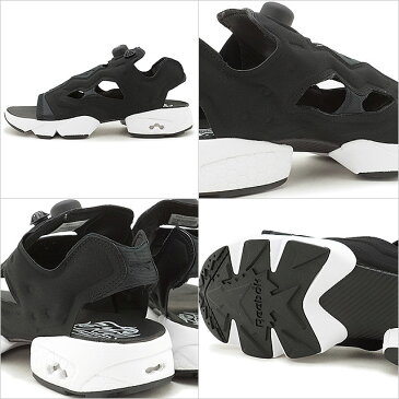 【エントリー不要！楽天カードで8倍】リーボック クラシック Reebok CLASSIC インスタ ポンプフューリー サンダル INSTAPUMP FURY SANDAL メンズ・レディース スニーカー 靴 ブラック/ホワイト/シルバーメタリック ブラック系 [DV9699 FW19]【e】