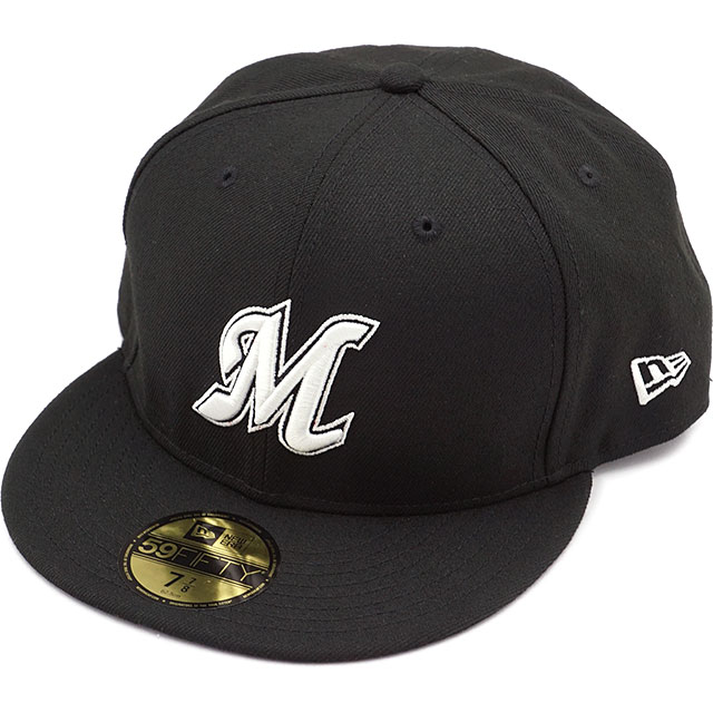 関連書籍 ニューエラ NEWERA キャップ 千葉ロッテマリーンズ NPB 59FIFTY [13562228] メンズ・レディース 帽子 日本プロ野球 ブラック/ホワイト