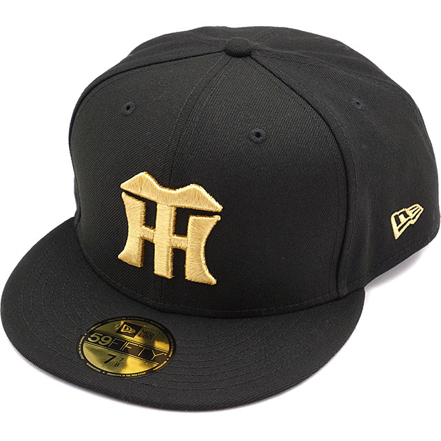 ニューエラ NEWERA キャップ 阪神タイガース NPB 59FIFTY [13562218] メンズ・レディース 帽子 日本プロ野球 ブラック/メタリックゴールド