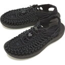【先着で限定バッグプレゼント!】 返品送料無料 KEEN キーン メンズ サンダル 靴 UNEEK 3C MEN ユニーク スリーシー Black/Black ...