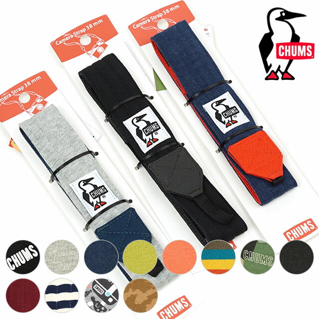 【8/19限定！楽天カードで5倍】チャムス CHUMS カメラストラップ幅3.8cm スウェット ナイロン Camera Strap 3.8 Sweat Nylon [CH60-2669 SS20] メンズ・レディース カメラ小物 アクセサリー 【メール便可】