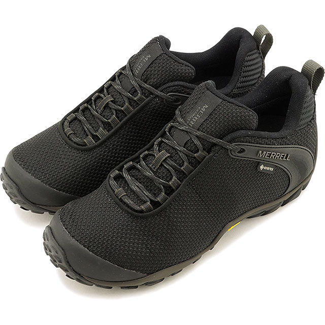 メレル MERRELL スニーカー カメレオン8 ストーム ゴアテックス W CHAMELEON 8 STORM GORE-TEX [J033606] レディース アウトドア トレッキングシューズ ハイキング 靴 BLACK ブラック系【e】