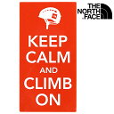 ザ・ノース・フェイス THE NORTH FACE TNFプリントステッカー TNF PRINT STICKER  CO クライムオン レッド系