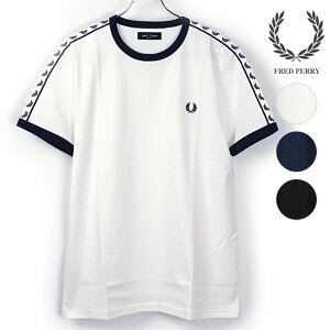 【40％OFF／ラスト1着】フレッドペリー FRED PERRY メンズ Tシャツ テープド リンガー Tシャツ TAPED RINGER T-SHIRT [M6347 SS20] メンズ・レディース トップス クルー 半袖 【メール便可】【メール便送料無料】【e】【ts】