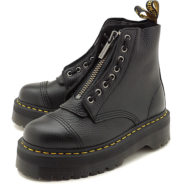 【5/11は楽天カード＆エントリーで最大14倍】ドクターマーチン Dr.Martens シンクレア 8ホール ジャングルブーツ SINCLAIR JUNGLE BOOT 22564001 SS20 メンズ レディース 厚底 センタージップ BLACK ブラック系【e】