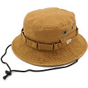NEWERA ニューエラ NEW ERA キャップ ADVENTURE アドベンチャーハット ダックコットンキャンバス タン CAP 帽子[N0016806/1...