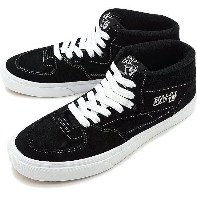 【5/12は楽天カード＆エントリーで最大23倍】VANS バンズ スニーカー 靴 CORE HALF CAB コア ハーフキャブ BLACK [VN…