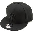 NEWERA ニューエラキャップ 9FIFTY ナインフィフティ ニューヨーク・ヤンキース ブラック/ブラック 