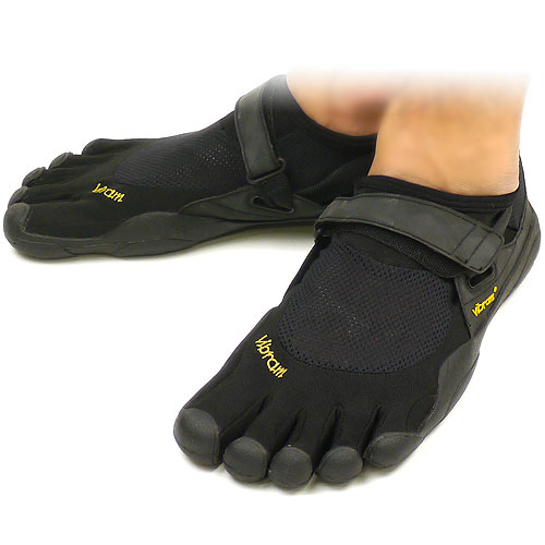 Vibram FiveFingers ビブラムファイブフィンガーズ メンズ＆レディース KSO Black/Black ビブラム ファ..