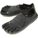 ビブラムファイブフィンガーズ メンズ Vibram FiveFingers カジュアル向け ヘンプ素材 5本指シューズ CVT-HEMP ベアフット Black 靴 18M6201 SS18