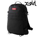 楽天mischief【500円クーポンあり】エックスガール X-girl リュック ミルズロゴ アドベンチャー バックパック MILLS LOGO ADVENTURE BACKPACK [105225053002 SS21] メンズ・レディース XGIRL 鞄 バッグ デイパック 通学 スクバ RED レッド系