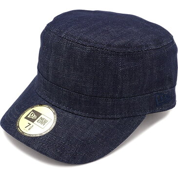 ニューエラ NEWERA ワークキャップ WM-01 デニム [11433910 ] メンズ・レディース 定番 コットン 帽子 ミリタリーキャップ インディゴデニム ネイビー系