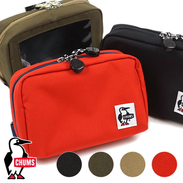 【2/11まで！楽天カードで最大13倍】チャムス CHUMS リサイクル ウィンドウポーチ Recycle Window Pouch [CH60-3134 SS21] メンズ・レディース アウトドア バッグ 収納ケース バッグインバッグ ペンケース 化粧ポーチ 【メール便可】