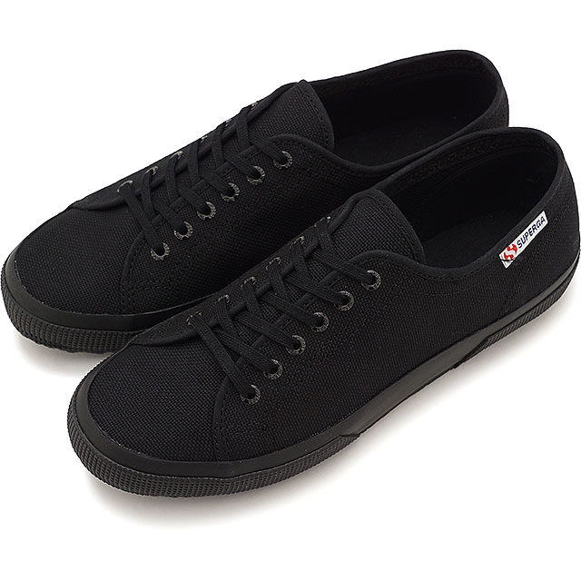 スペルガ スニーカー メンズ 【5/15は楽天カード＆エントリーで最大24倍】スペルガ SUPERGA スニーカー 2725ヌード 2725-NUDE [S4116EW] メンズ・レディース 軽量 キャンバスシューズ BLACK AEI ブラック系