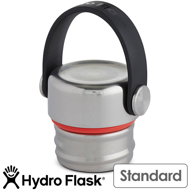 ハイドロフラスク Hydro Flask ステンレス フレックス スタンダードマウス専用 替えキャップ Stainless Flex Standard  ステンレスボトル 水筒 直飲み 保温 保冷 アウトドア オフィス ジム ハワイ シルバー系