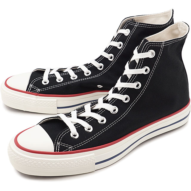 【8/5限定！楽天カードで最大15倍】コンバース CONVERSE スニーカー キャンバス オールスター J ハイカット CANVAS ALL STAR J HI [31304290 SS21Q2] メンズ・レディース 日本製 BLACK/TRICO ブラック系