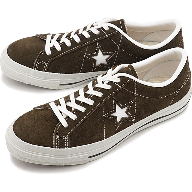 【楽天カードで3倍】コンバース CONVERSE スニーカー ワンスター J スエード ONE STAR J SUEDE [35200270 SS21Q2] メンズ・レディース 日本製 BROWN ブラウン系