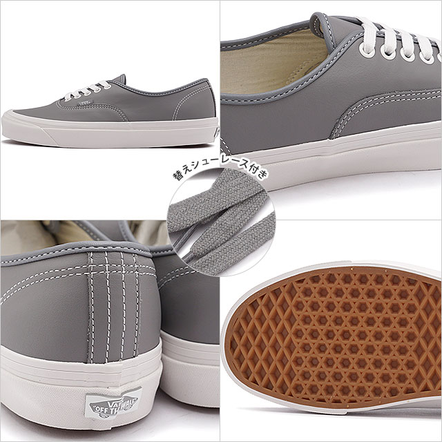 【30％OFF／SALE】バンズ VANS オーセンティック44 DX アナハイムファクトリー スニーカー [VN0A5KX4AXE SS22] AUTHENTIC 44 DX ANAHEIM FACTORY メンズ ヴァンズ VINTAGE LEATHER/FROST 灰 グレー系【ts】【e】