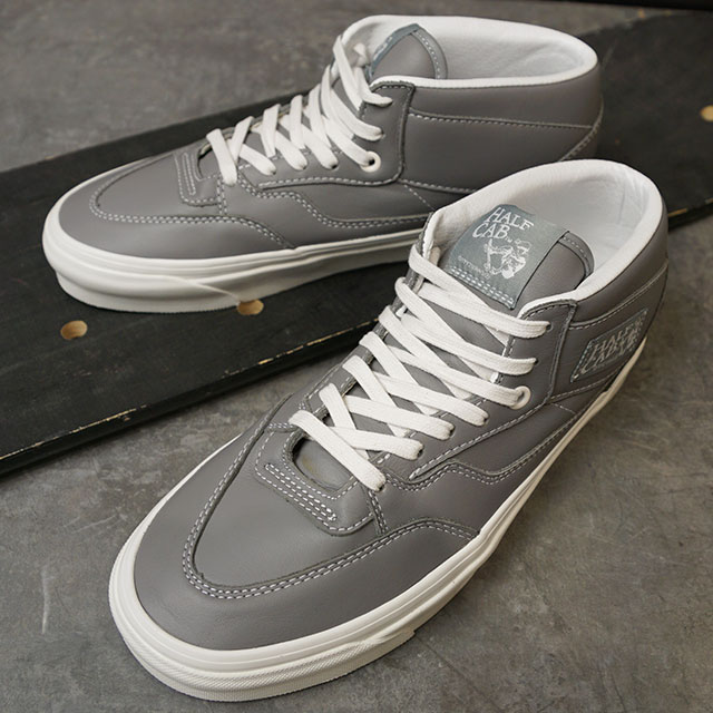 バンズ VANS ハーフキャブ33 DX アナハイムファクトリー スニーカー [VN0A5KX6AXE SS22] HALF CAB 33 DX ANAHEIM FACTORY メンズ ヴァンズ VINTAGE LEATHER/FROST 灰 グレー系