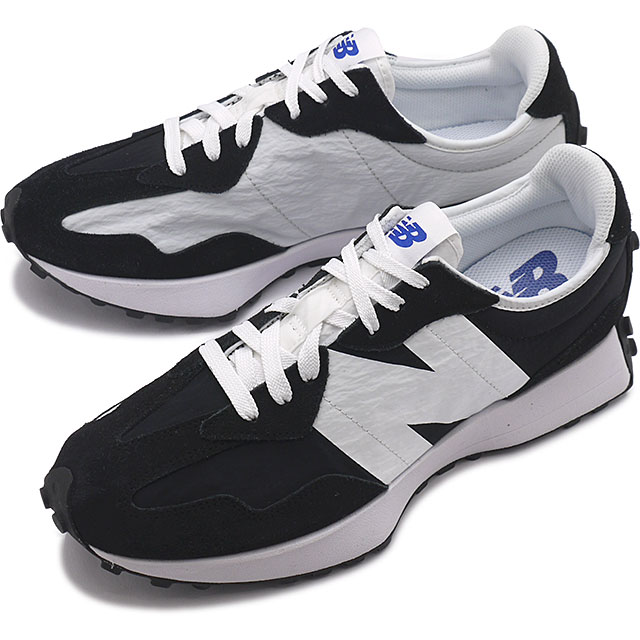 【3/31限定！楽天カードで13倍】ニューバランス NEWBALANCE スニーカー MS327 [MS327LF1 SS22] メンズ・レディース レトロランニングシューズ BLACK 黒 ブラック系