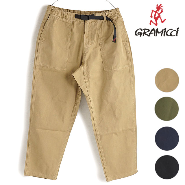 グラミチ GRAMICCI ルーズテーパードパンツ メンズ G103-OGT SS22 LOOSE TAPERED PANT ボトムス くるぶし丈パンツ オーガニックコットン