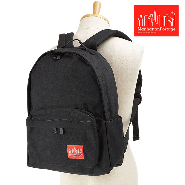 マンハッタンポーテージ リュック メンズ マンハッタンポーテージ Manhattan Portage ビッグアップルバックパック JR2 リュック [MP1210JR2 SS22] BIG APPLE BACKPACK JR2 メンズ・レディース 鞄 デイパック BLACK