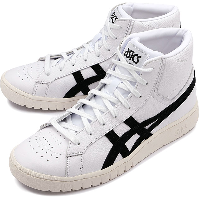 アシックス スポーツスタイル ASICS SportStyle スニーカー ゲルピーティージー エムティー GEL-PTG MT  メンズ・レディース ポイントゲッター ミッドカット WHITE/BLACK