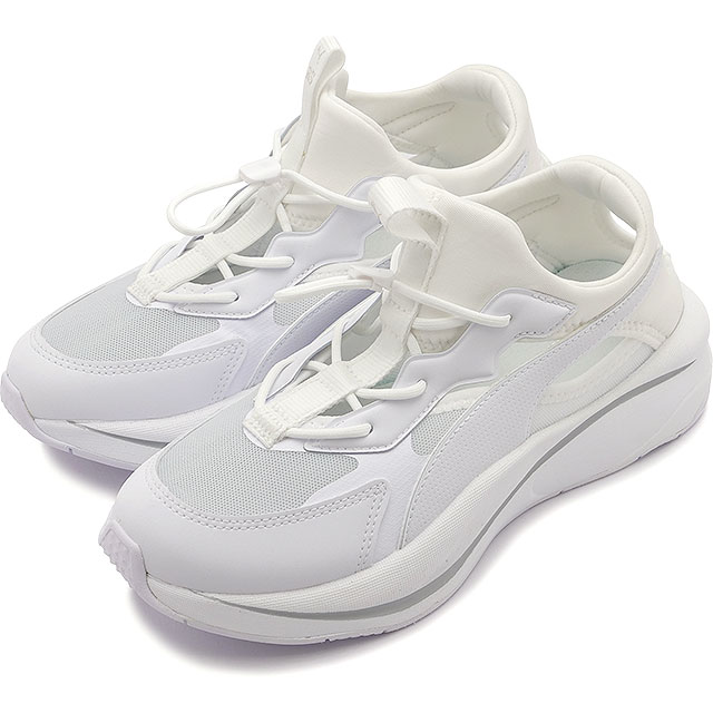 プーマ PUMA レディース サンダル [388418-02 SS22Q2] カーブ ミュール ウィメンズ サンダル プーマ ホワイトプーマ PUMA レディース サンダル [388418-02 SS22Q2] カーブ ミュール ウィメンズ サンダル プーマ ホワイト