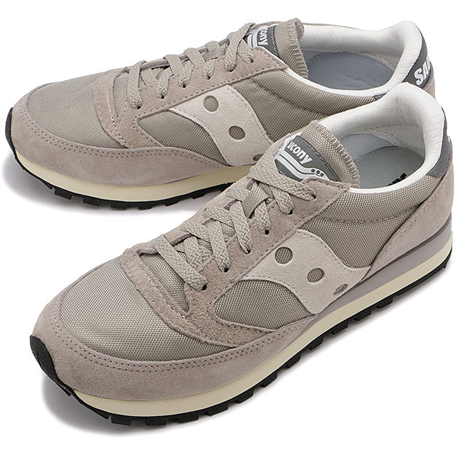 サッカニー Saucony スニーカー ジャズ81  Jazz 81 メンズ・レディース 靴 ローカットシューズ GRAY/GRAY 灰 グレー系