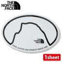 【40％OFF／SALE】ザ・ノース・フェイス THE NORTH FACE TNF プリントステッカー [NN32348-HD SS23] TNF Print Sticker キャンプ アウトドア 撥水 シール 車 自転車 スノーボード ハーフドーム【メール便可】【e】【ts】