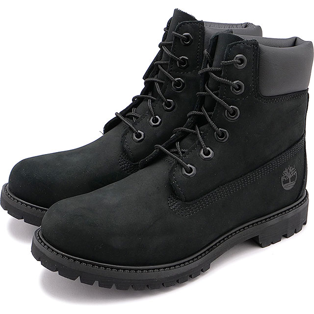 【10％OFFクーポンあり】ティンバーランド Timberland レディース 6インチ プレミアムブーツ [8658A-001 SS23] W 6inch Premium Boots 靴 アウトドアシューズ 防水 Black 黒 ブラック系