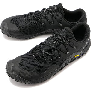 メレル MERRELL メンズ トレイル グローブ 7 [J037151 SS23] M TRAIL GLOVE 7 靴 トレイルランニング ベアフットシューズ スニーカー キャンプ アウトドア BLACK/BLACK