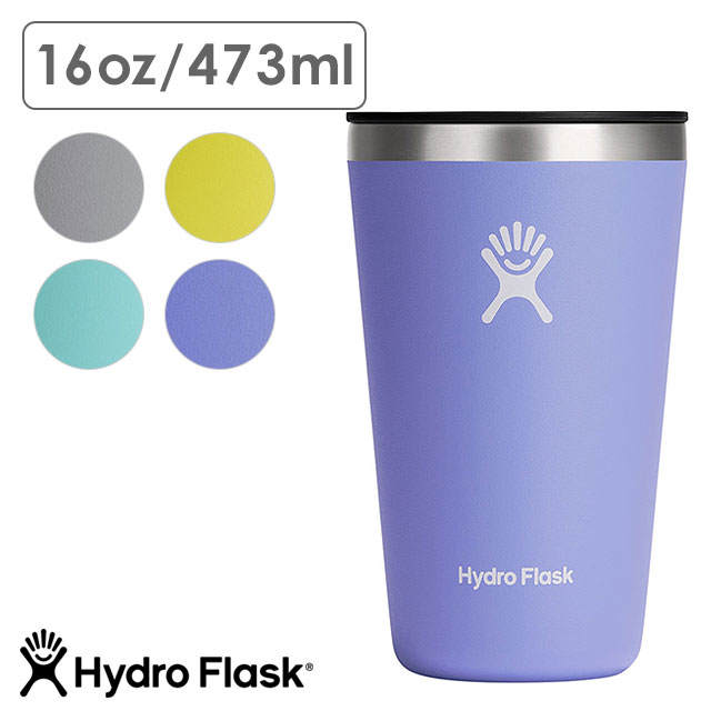 ハイドロフラスク Hydro Flask ドリンクウェア オールアラウンド タンブラー 473ml  DRINKWARE 16oz ALL AROUND TUMBLER ステンレスボトル 真空 保温 保冷 アウトドア オフィス ハワイ