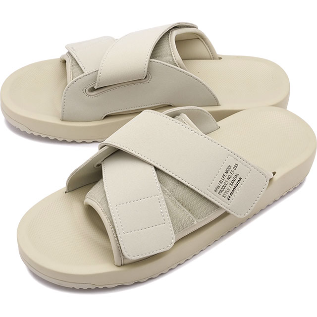 【最大100%ポイントバック】ムーンスター エイトテンス MOONSTAR 810s サンダル オルパモディ [54410341 SS23] ET033 ALLPEMODI メンズ・レディース 靴 スライドサンダル スポーツサンダル IVORY ベージュ系 正規取扱店