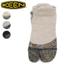 キーン KEEN 靴下 タビ グリップ ソックス ローカット [1027049/1026563/1026564 SS23] TABI GRIP SOCKS LO-CUT メンズ・レディース アンクルソックス エコ素材【メール便可】